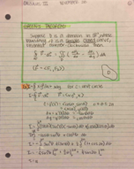 Calculus 3 Week 15 Notes