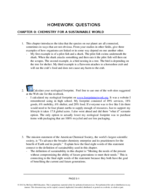 CH 100 Homework Week One 