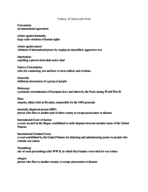 History of Genocide Final