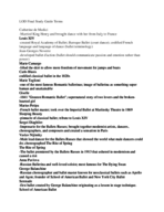 LOD Final Study Guide
