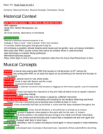 Study Guide for Final