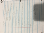Study Guide Notes