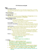 Environmental Science, Final Exam Study Guide