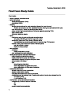 Psychopharmacology Final Exam Study Guide