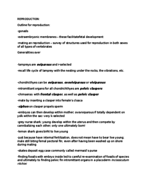 Zoology 333 Study Guide- Reproduction 