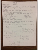 Final Exam Study Guide: Physics I
