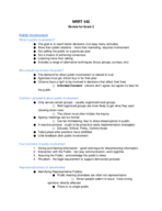 Readings, Lecture, Notes and Study Guides