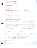 Acts 440 Interest Theory Study Guide