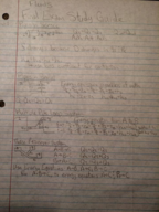 Final Exam Study Guide