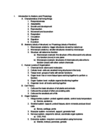 BIO121 Final Exam Study Guide