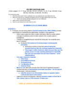 Exam III Guide