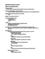 Final Fall 2016 Study Guide