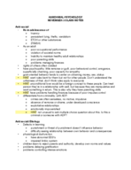 Abnormal Psychology November 3rd Class Notes