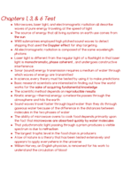 science review notes