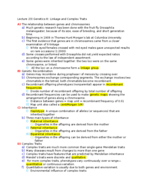 BIOL2170 Week 15/16 Notes