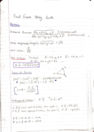 MA166 Final Exam Study Guide