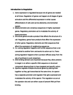 Genetics Week 9 Notes