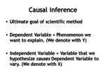 lecture 11: casual inference