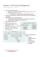 Weekly Notes Before Midterm 1
