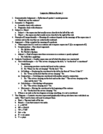 Linguistics 100 Midterm 2 Review