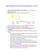 Fundamentals Concepts