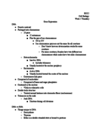 BI322 Week 1 Thursday Lecture