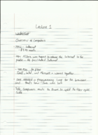 CS 2336.005 Week 1 Notes