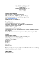 Math 136 College Algebra Week 1 Notes