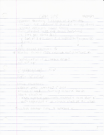 CHM 231, Week 1 Notes