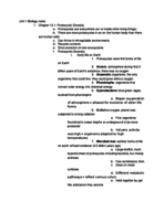 Biology Lecture 1 Textbook Notes