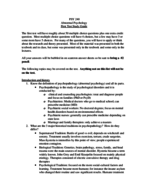 Exam 1 study guide and extra credit