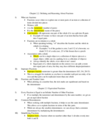 Chapter 2.2-2.3 Notes