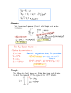 Acceleration and Velocity