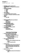 Chapter 1 Psychology 