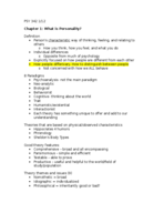 PSY 342: Chapter 1