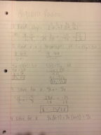MATH 1330, Week 1 Notes