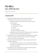 Development theories