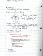 Economics Week 2 Notes