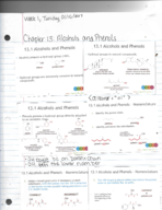 Organic Chemistry II Exam 1