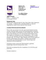 History 102 Week 1