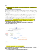 BIO 212-KLESATH- TEST FOUR STUDY GUIDE