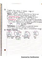 Chem 216 Week 2 Notes