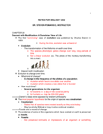 Biology 1202 Week 2 Notes 