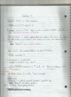 Computer Science Lecture Notes Pt2 (Lecture 4)