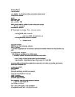 CH304K, Week 1 notes, Dragna