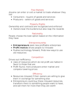 The Invisible Hand Notes