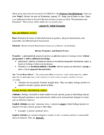 CRIM 451 Notes Week 2