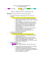 ENG101 Chapter 2 Notes