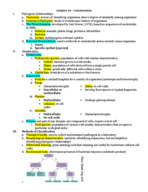 BIO 210 Lecture Notes: Week 2