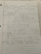 Math 210, week 2 1/18 notes